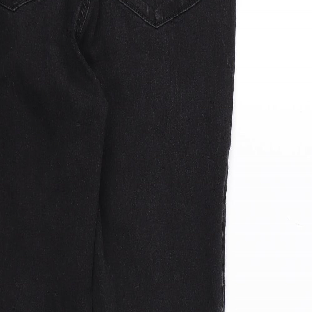 Denim CO. Womens Black  Denim Skinny Jeans Size 14 L26 in