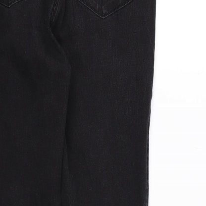 Denim CO. Womens Black  Denim Skinny Jeans Size 14 L26 in