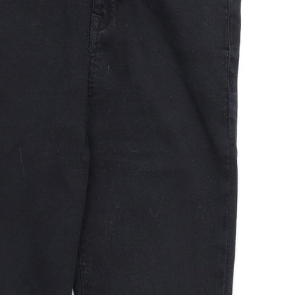 Denim CO. Womens Black  Denim Skinny Jeans Size 12 L24 in