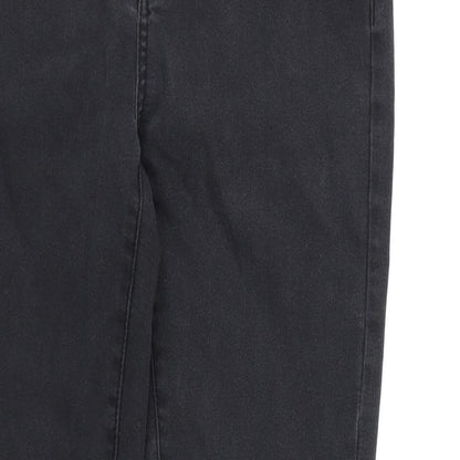 Denim CO. Womens Black  Denim Skinny Jeans Size 12 L26 in