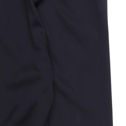 Womens UK Size 12 BM Collection Regular Fit  Blue Trousers