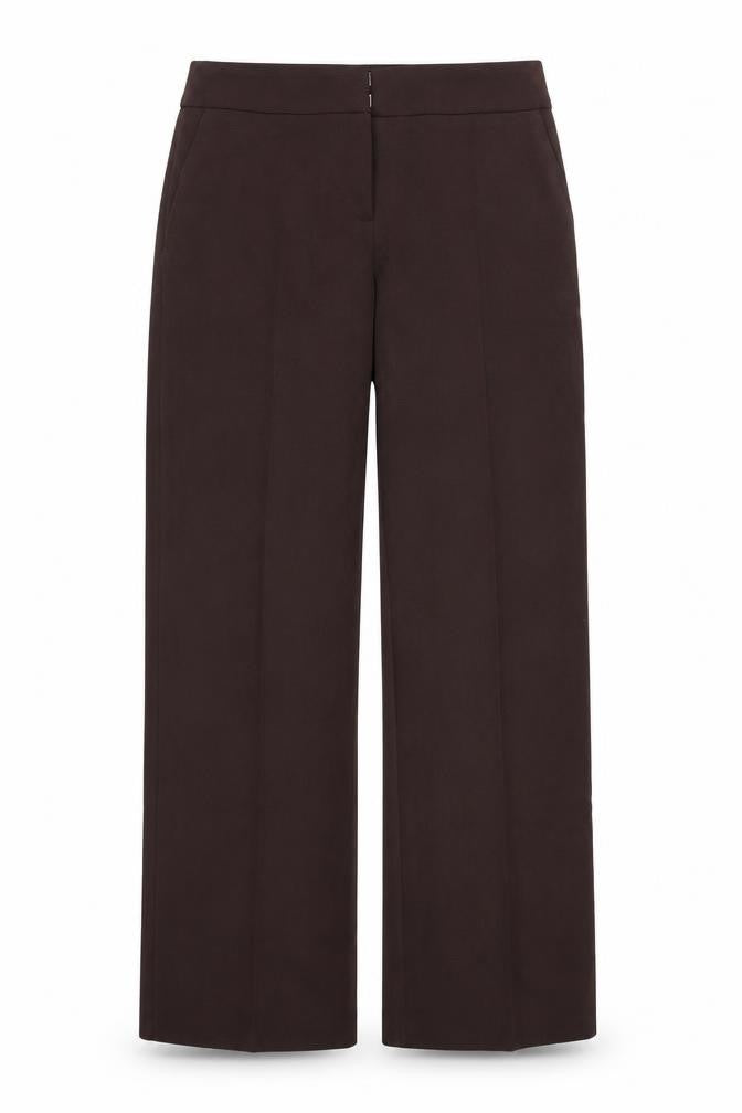 Womens UK Size 10 South Regular Fit Dress Pants Brown Trousers