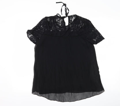 F&F Womens Black   Basic T-Shirt Size 8