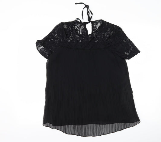 F&F Womens Black   Basic T-Shirt Size 8