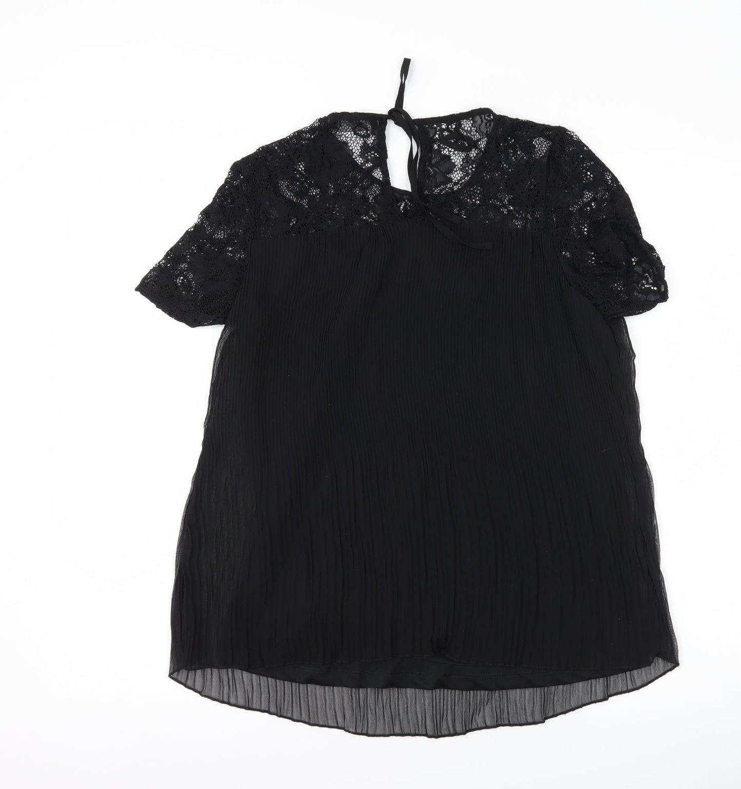 F&F Womens Black   Basic T-Shirt Size 8