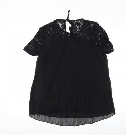 F&F Womens Black   Basic T-Shirt Size 8