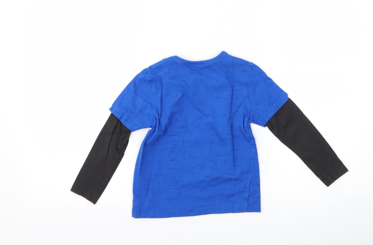 George Boys Blue   Basic T-Shirt Size 3-4 Years