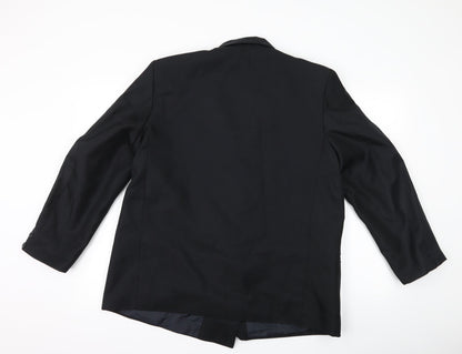 Womens UK Size 18 Preworn Regular Black Suit Jacket