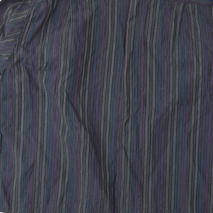 Mens UK Size S ben smith Grey  Button-Up Long Sleeve Casual Shirt