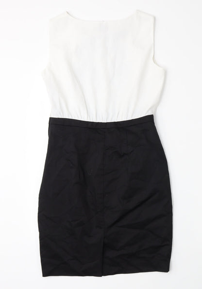 H&M Womens Black   Pencil Dress  Size 8