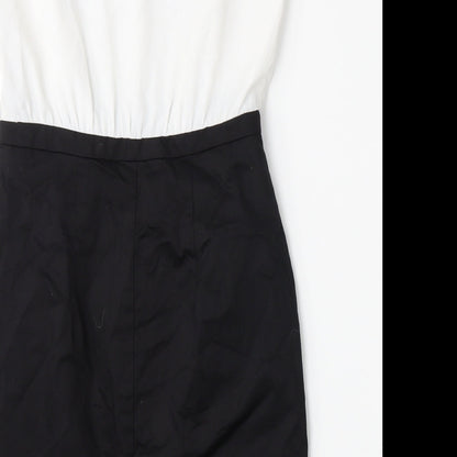 H&M Womens Black   Pencil Dress  Size 8