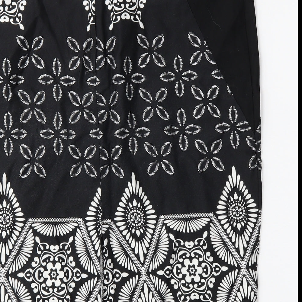 dorophy perkins Womens Black Floral  Straight & Pencil Skirt Size 12