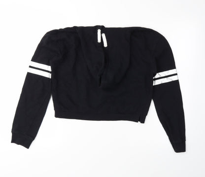 Miss E-vie Girls Black   Pullover Hoodie Size 13-14 Years