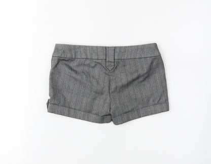 newlook Girls Grey Pinstripe  Sailor Shorts Size 9 Years