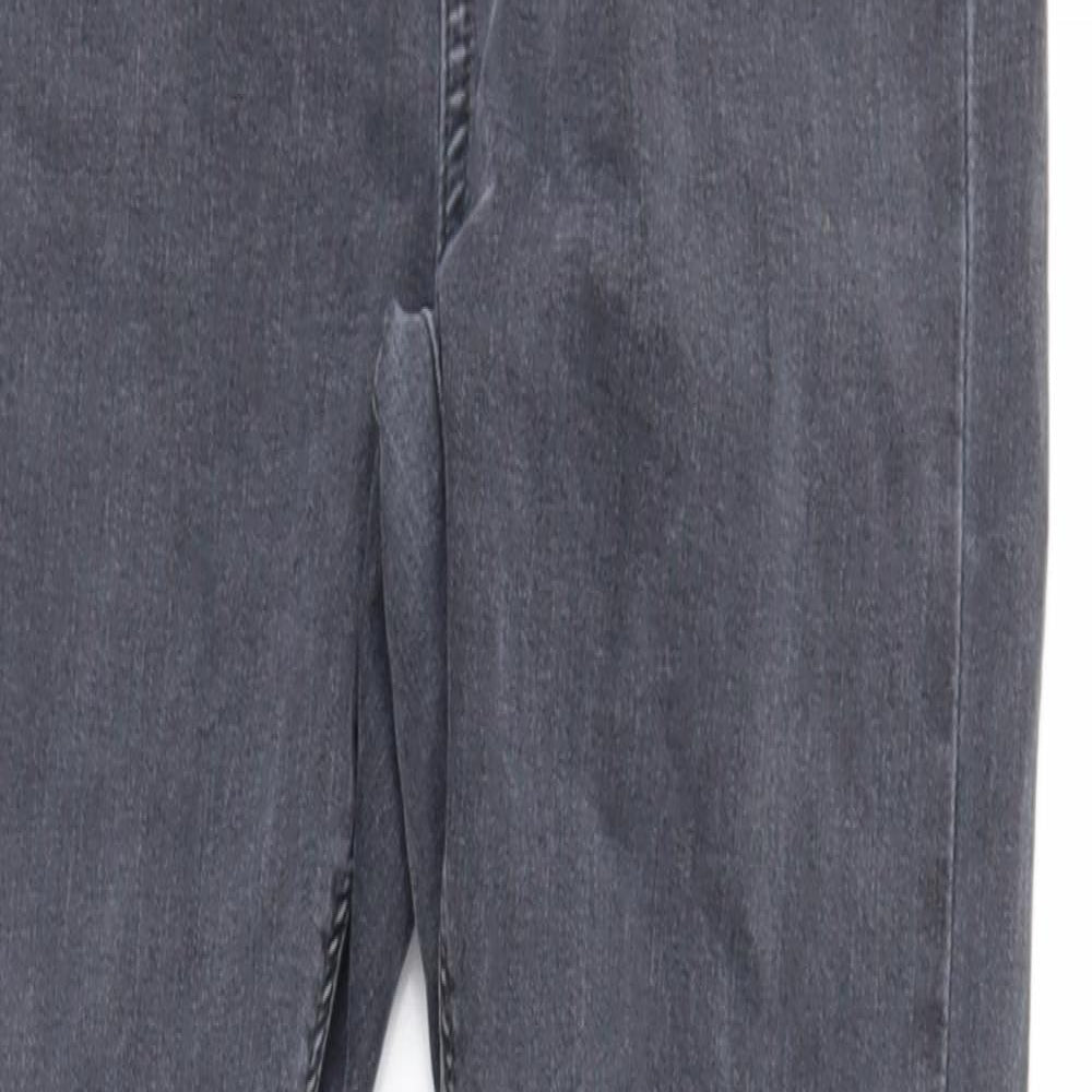 Topshop Womens Grey   Skinny Jeans Size 26 in L28 in