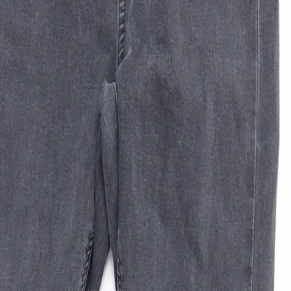 Topshop Womens Grey   Skinny Jeans Size 26 in L28 in