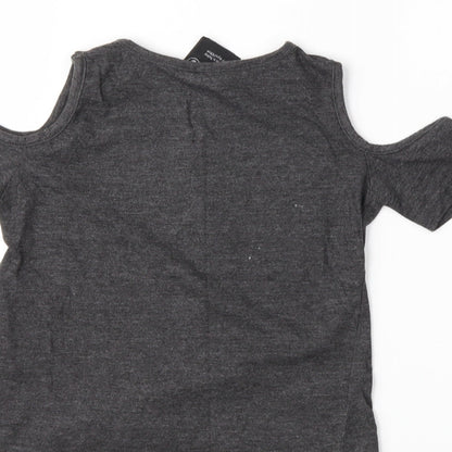 Primark Girls Grey   Basic Casual Size 7-8 Years  - Reversible Sequins