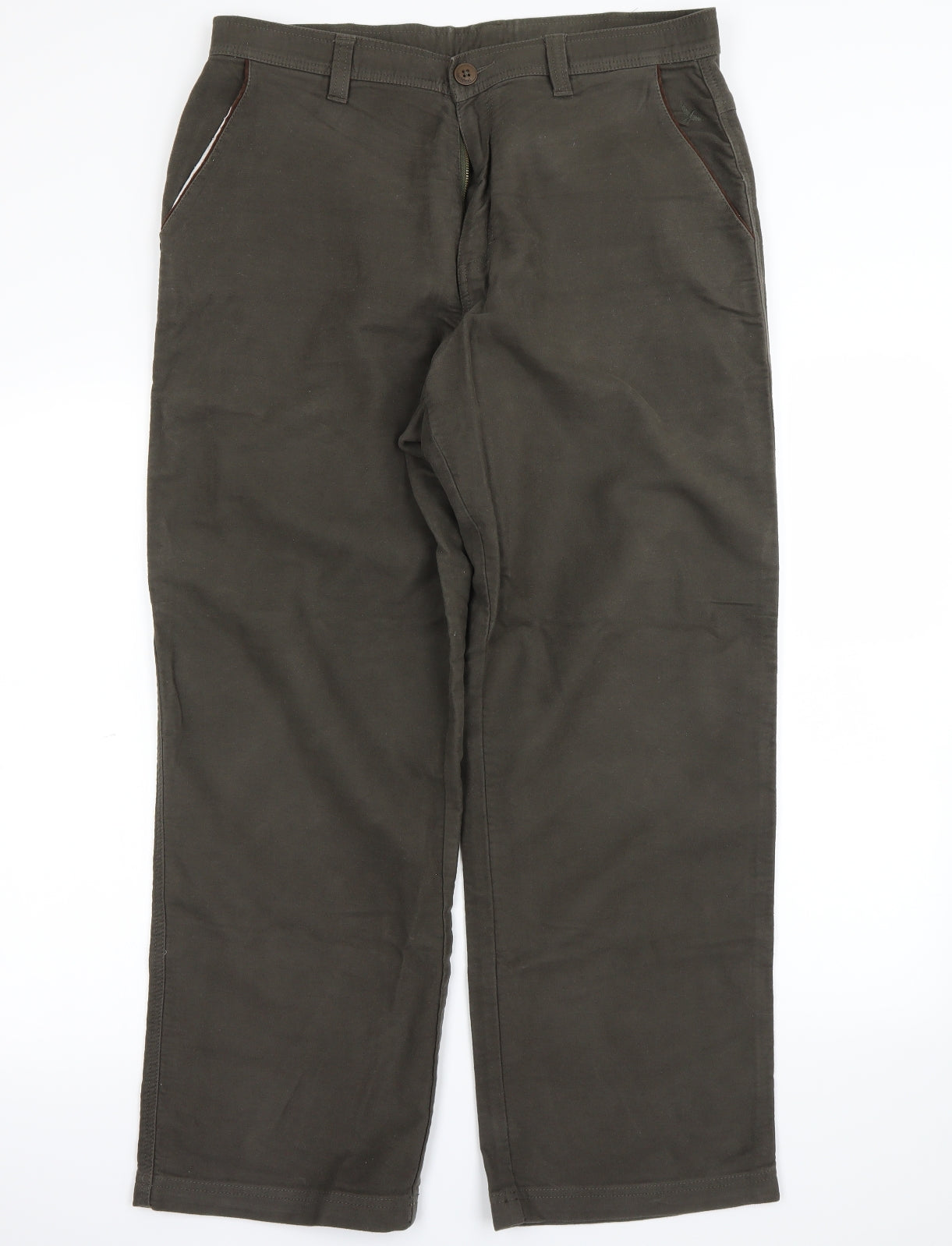 Hawkshead Mens Brown   Cargo Trousers Size S L29 in