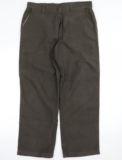 Hawkshead Mens Brown   Cargo Trousers Size S L29 in