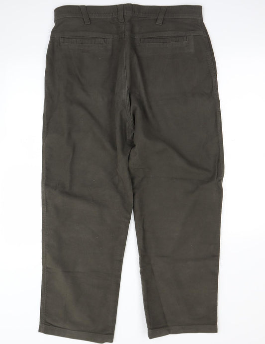 Hawkshead Mens Brown   Cargo Trousers Size S L29 in