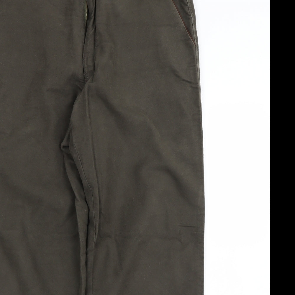 Hawkshead Mens Brown   Cargo Trousers Size S L29 in