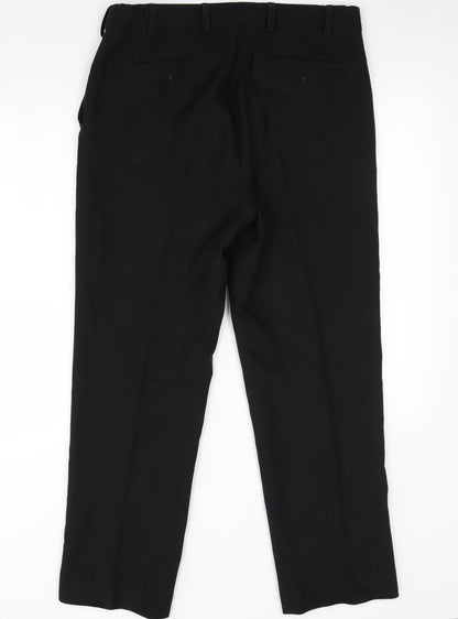 Skopes Mens Black   Dress Pants Trousers Size S L29 in