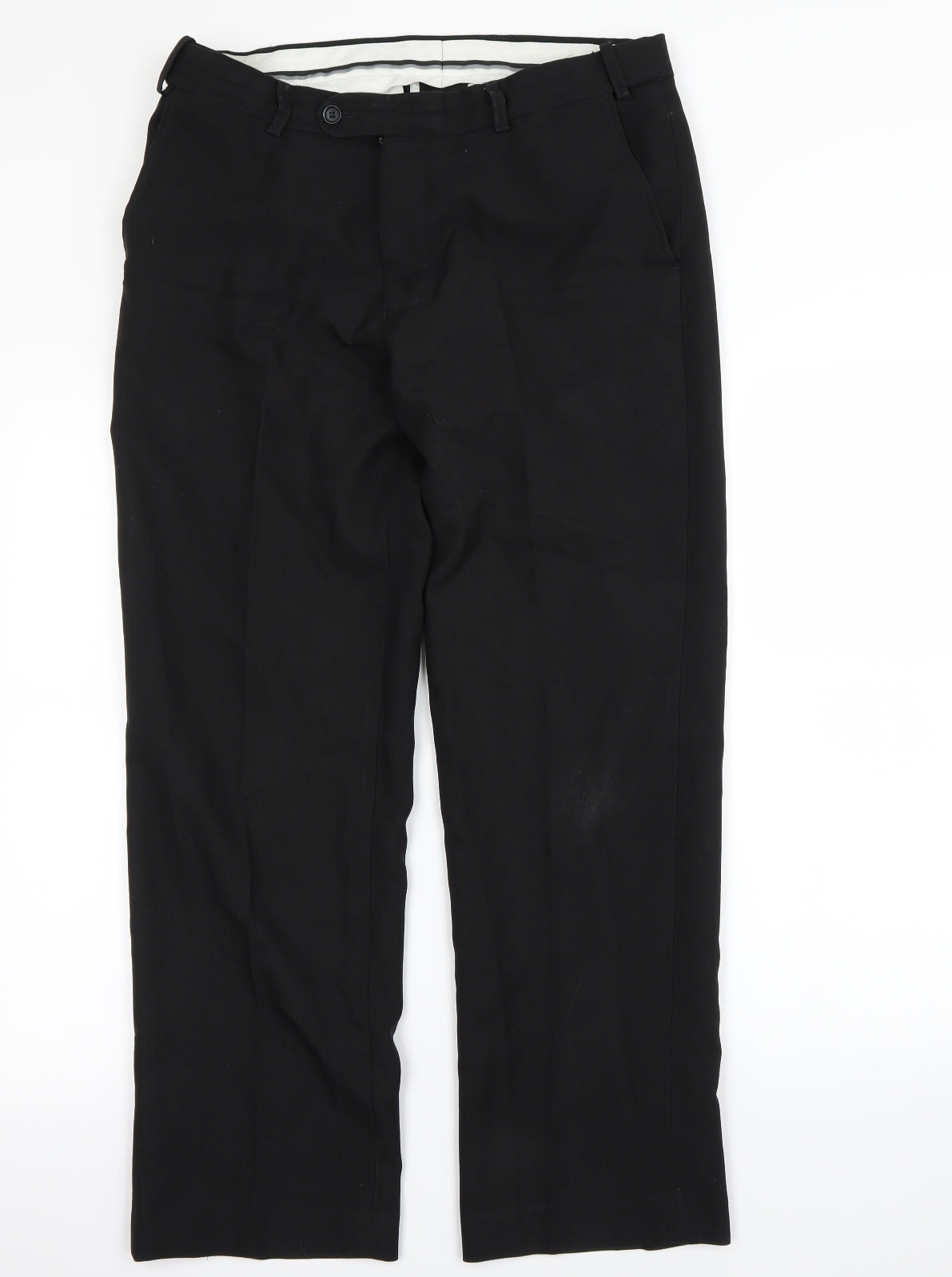 Skopes Mens Black   Dress Pants Trousers Size S L29 in