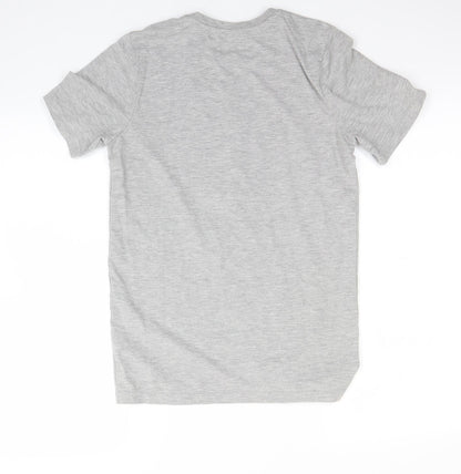 Preworn Boys Grey   Basic T-Shirt Size 12-13 Years  - fifa world cup