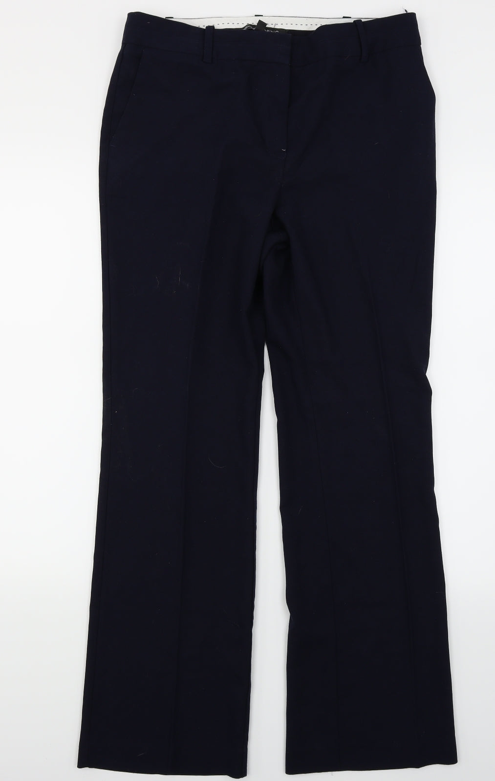 Womens UK Size 10 NEXT Regular Fit  Blue Trousers