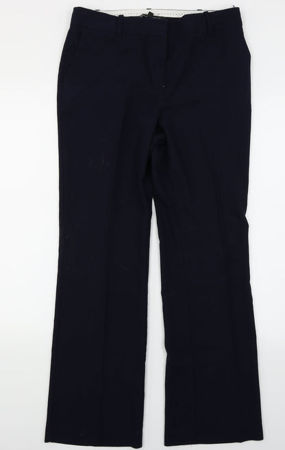 Womens UK Size 10 NEXT Regular Fit  Blue Trousers