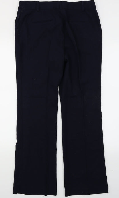 Womens UK Size 10 NEXT Regular Fit  Blue Trousers