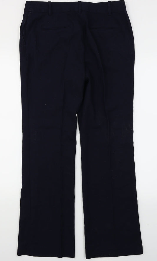 Womens UK Size 10 NEXT Regular Fit  Blue Trousers