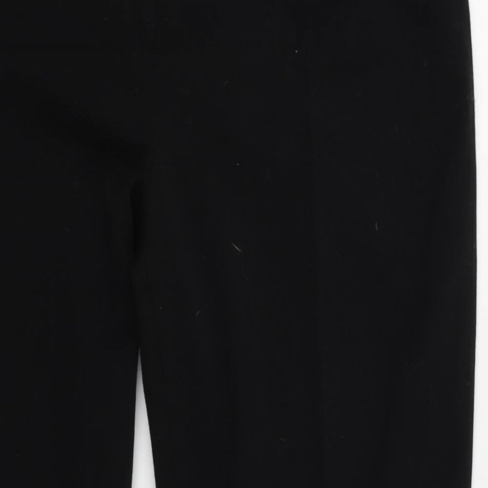 Womens UK Size 12 The collection Regular Fit Dress Pants Black Trousers