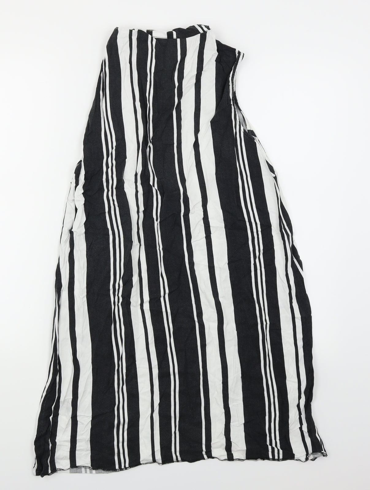 George Womens Black Striped  Trapeze & Swing  Size 14