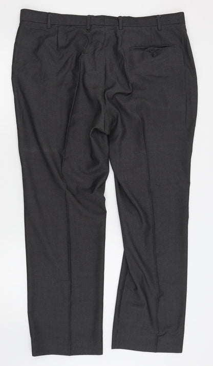 F&F Womens Grey   Trousers  Size 40 in L31 in