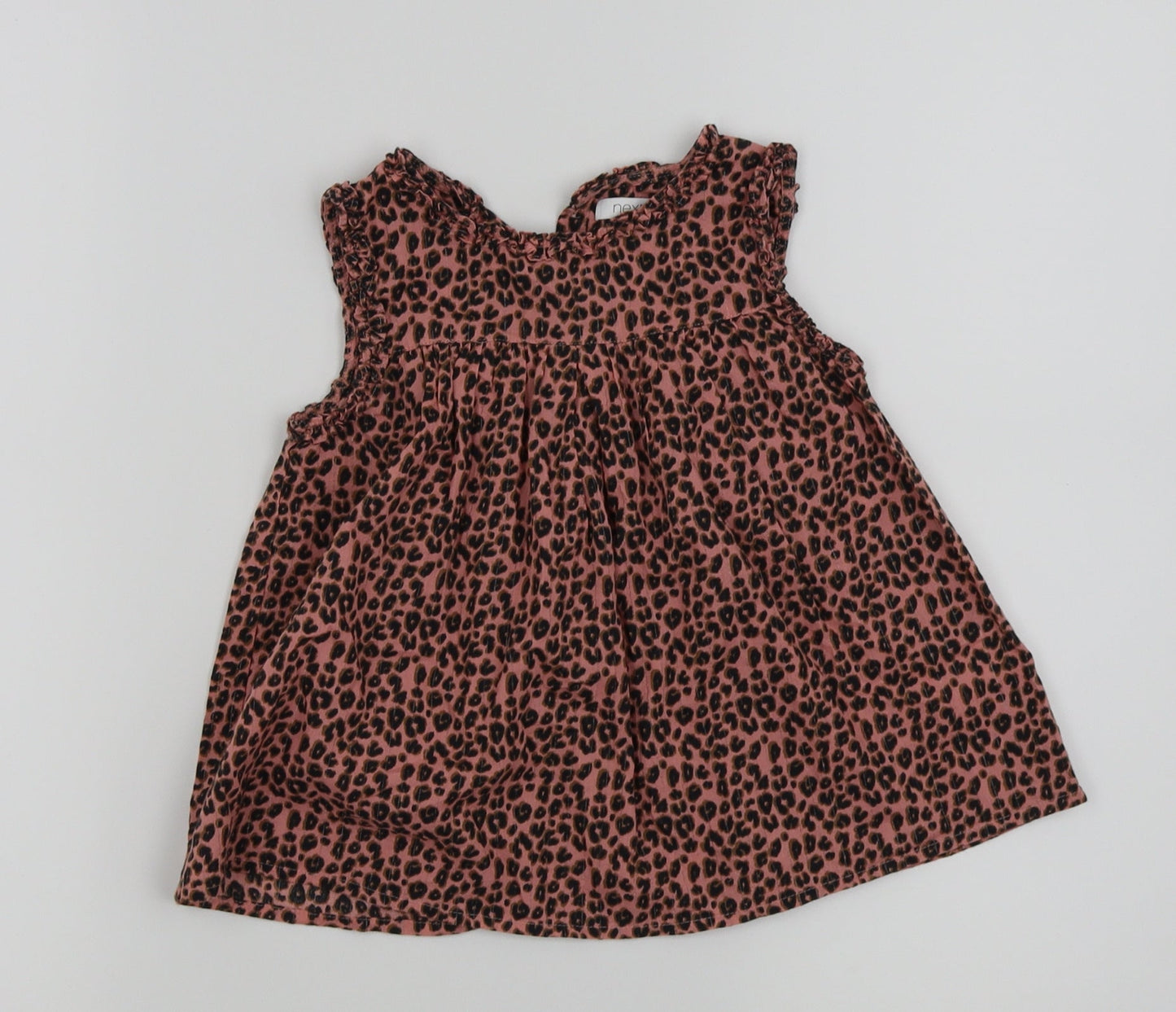 NEXT Girls Pink Animal Print  Ball Gown  Size 3-4 Years
