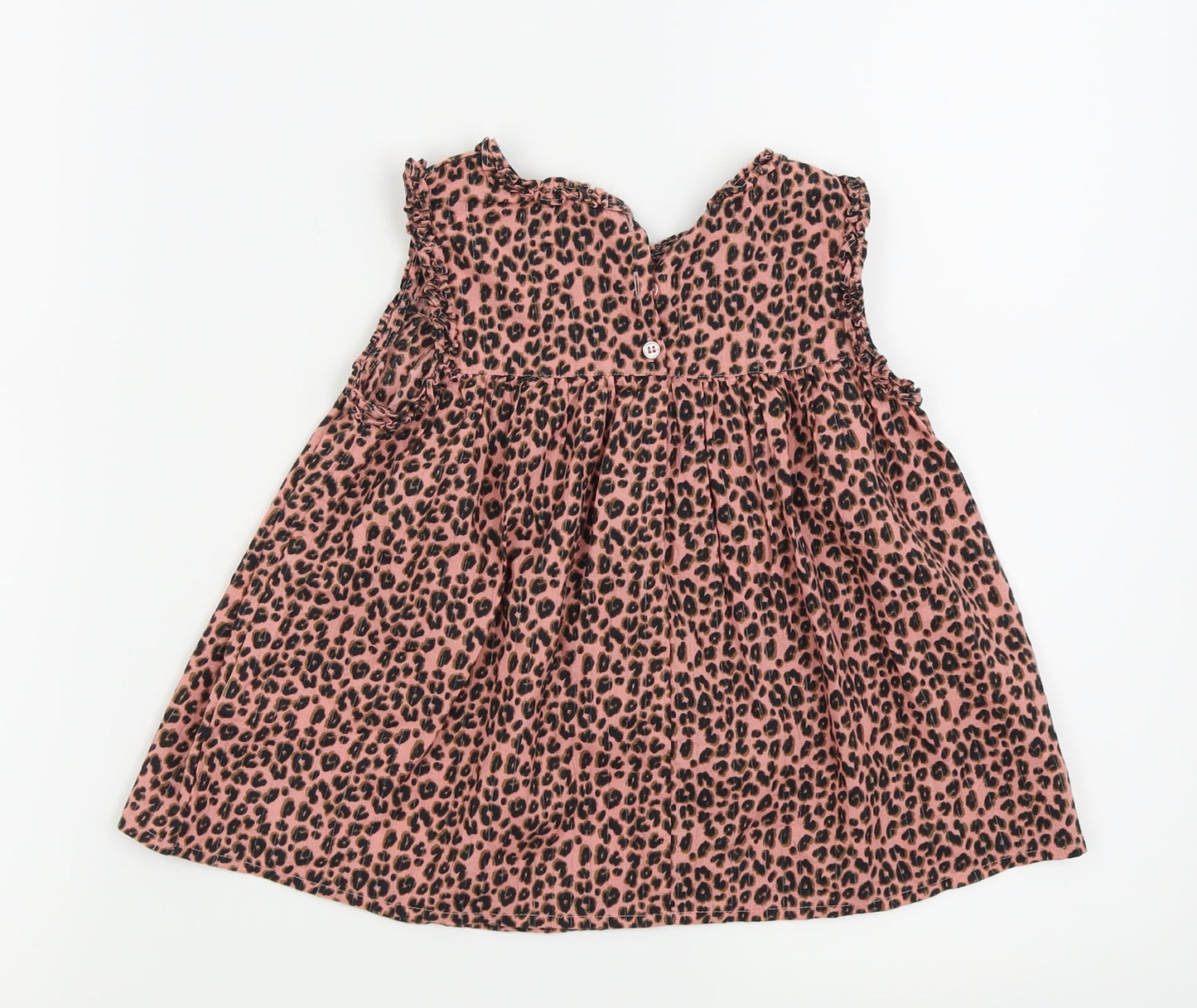 NEXT Girls Pink Animal Print  Ball Gown  Size 3-4 Years