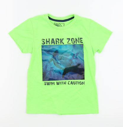 Urban Department Boys Green   Basic T-Shirt Size 4 Years