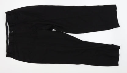 apgear Mens Black   Trousers  Size 34 in L26 in