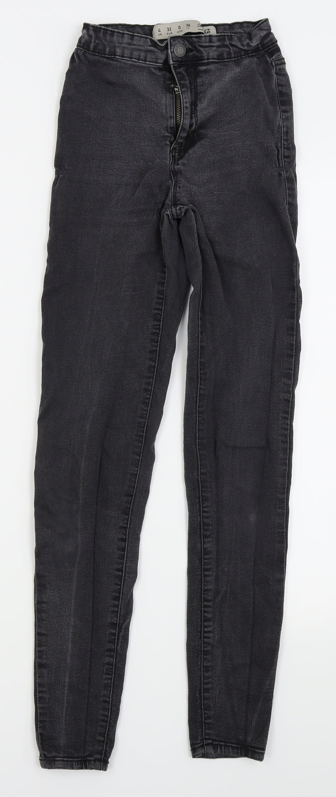 Womens UK Size 4 denim and co Regular Fit Skinny Black Jeans