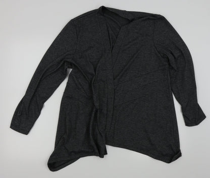 TIGI Womens Grey   Cardigan Jumper Size 16