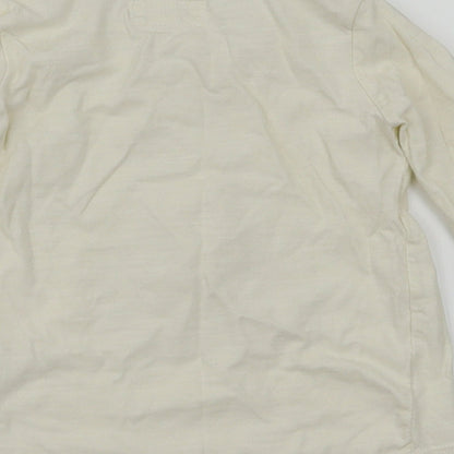 TU  Ivory Animal Print  Basic T-Shirt Size 12 Months