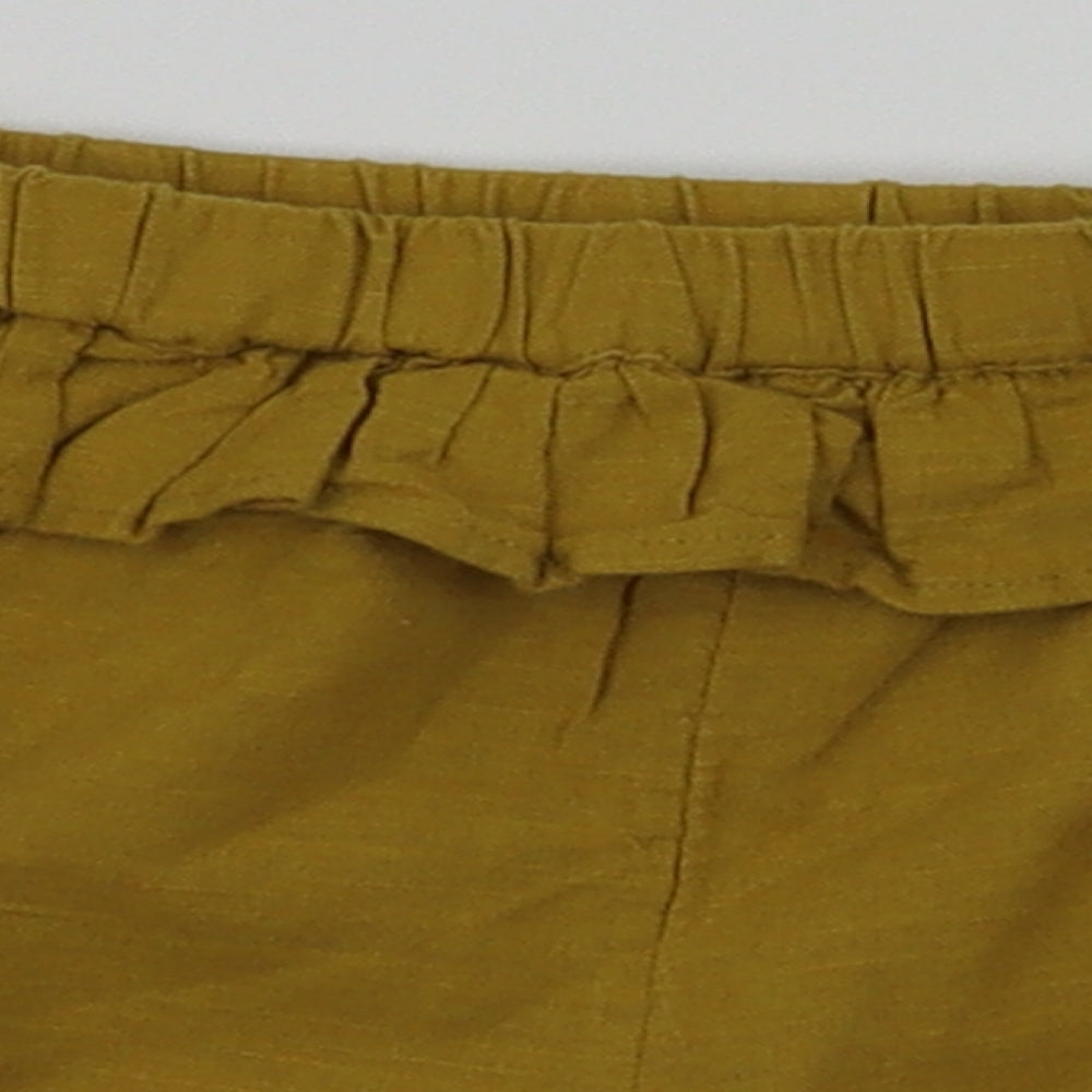 TU Girls Orange   Capri Trousers Size 12-18 Months  - shorts