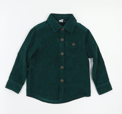 TU Girls Gold   Basic Button-Up Size 12-18 Months