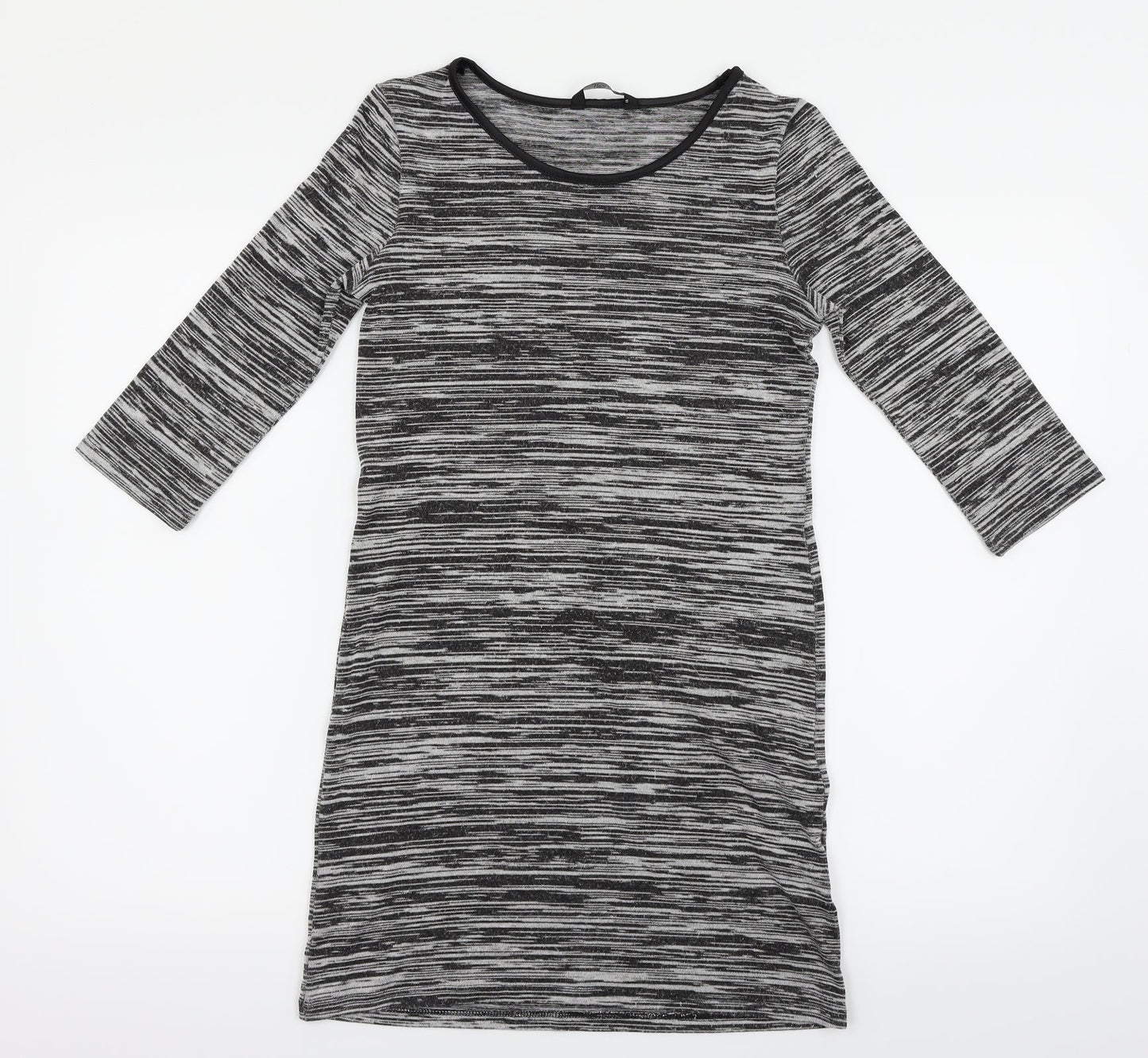 F&F Womens Grey   Basic T-Shirt Size 8