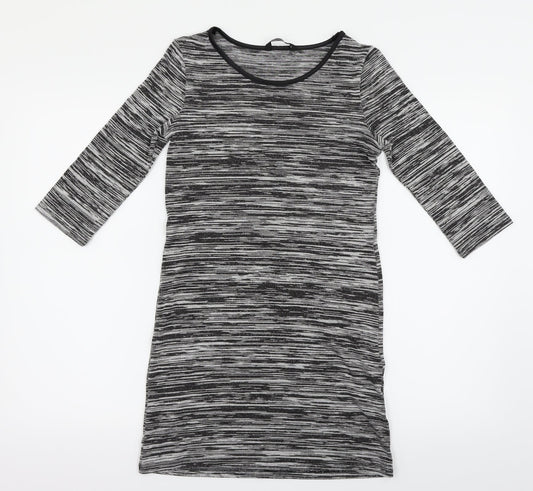 F&F Womens Grey   Basic T-Shirt Size 8