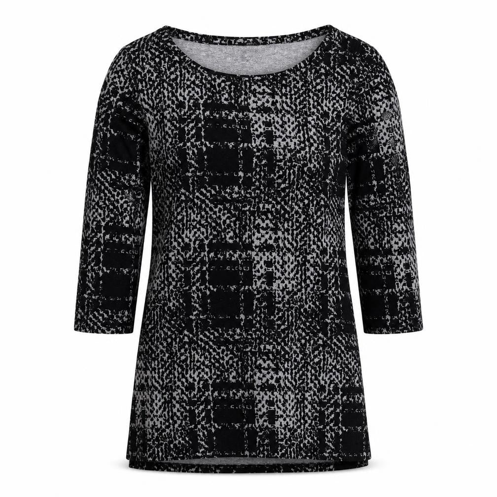 Womens UK Size 8 F&F Black Basic Blouse
