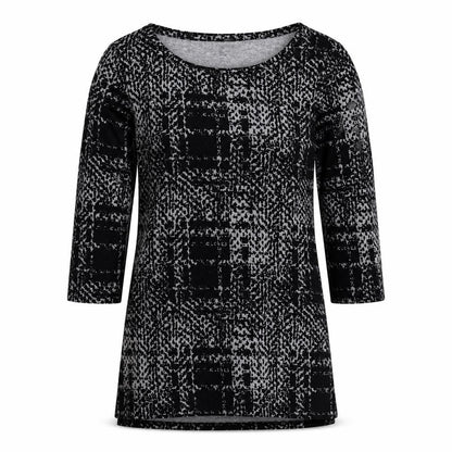 Womens UK Size 8 F&F Black Basic Blouse