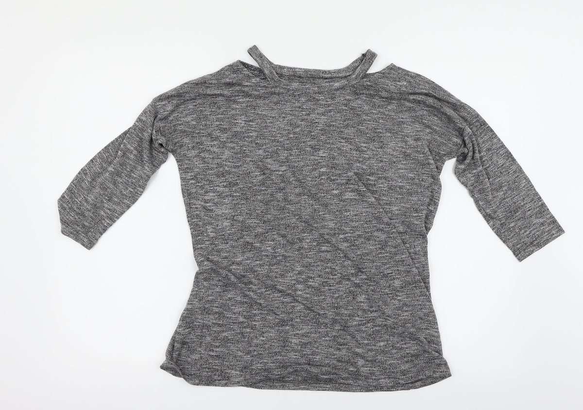 F&F Womens Grey   Pullover Jumper Size 10