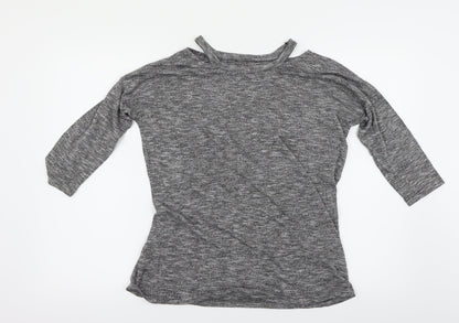 F&F Womens Grey   Pullover Jumper Size 10